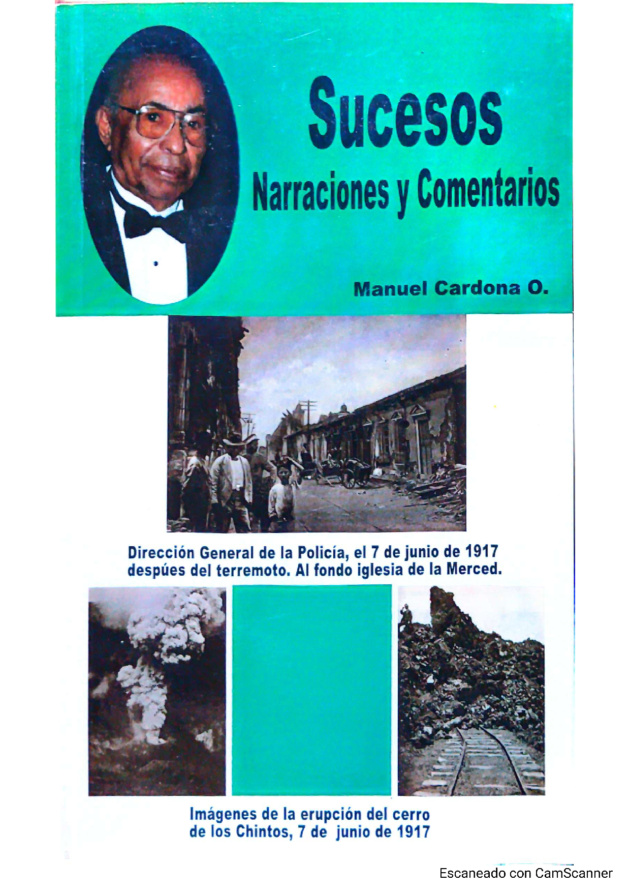 sucesos narraciones y comentarios. manuel cardona o.
